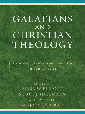 cover image of Galatians and Christian Theology